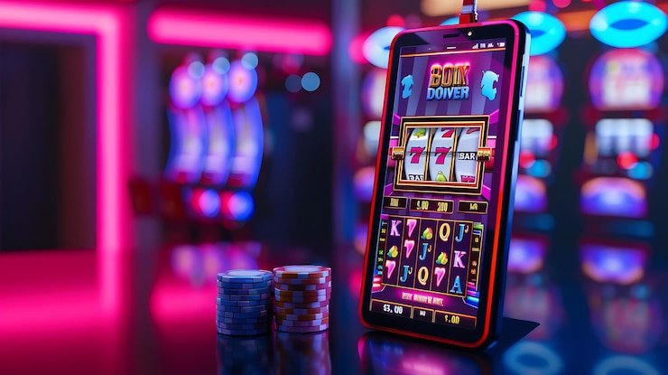 Mesin Arcade game interface on rajapadi4d slot mobile app
